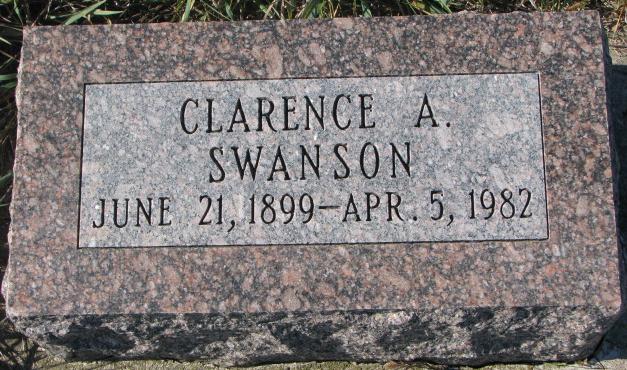 Swanson Clarence A.