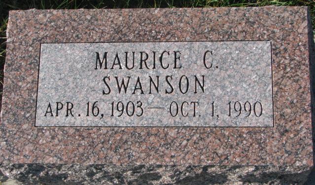 Swanson Maurice C.