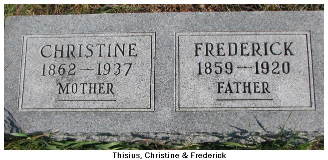 Thisius Christine &amp; Frederick