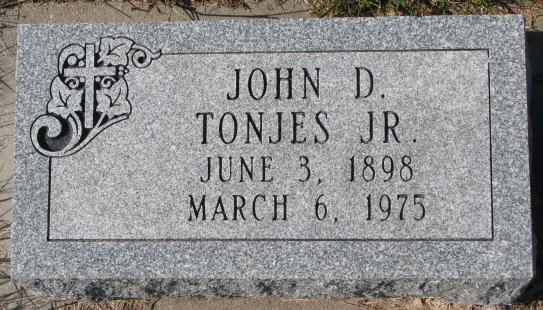 Tonjes John D. Jr.