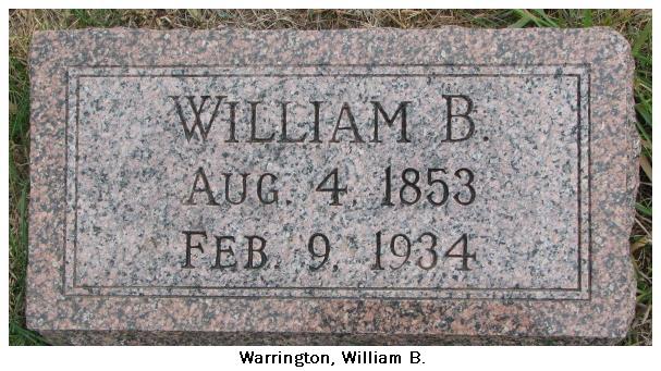 Warrington William B.