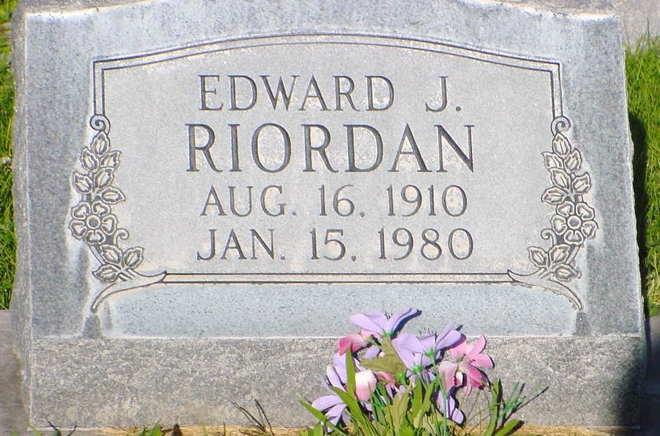 Riordan EdwardJ